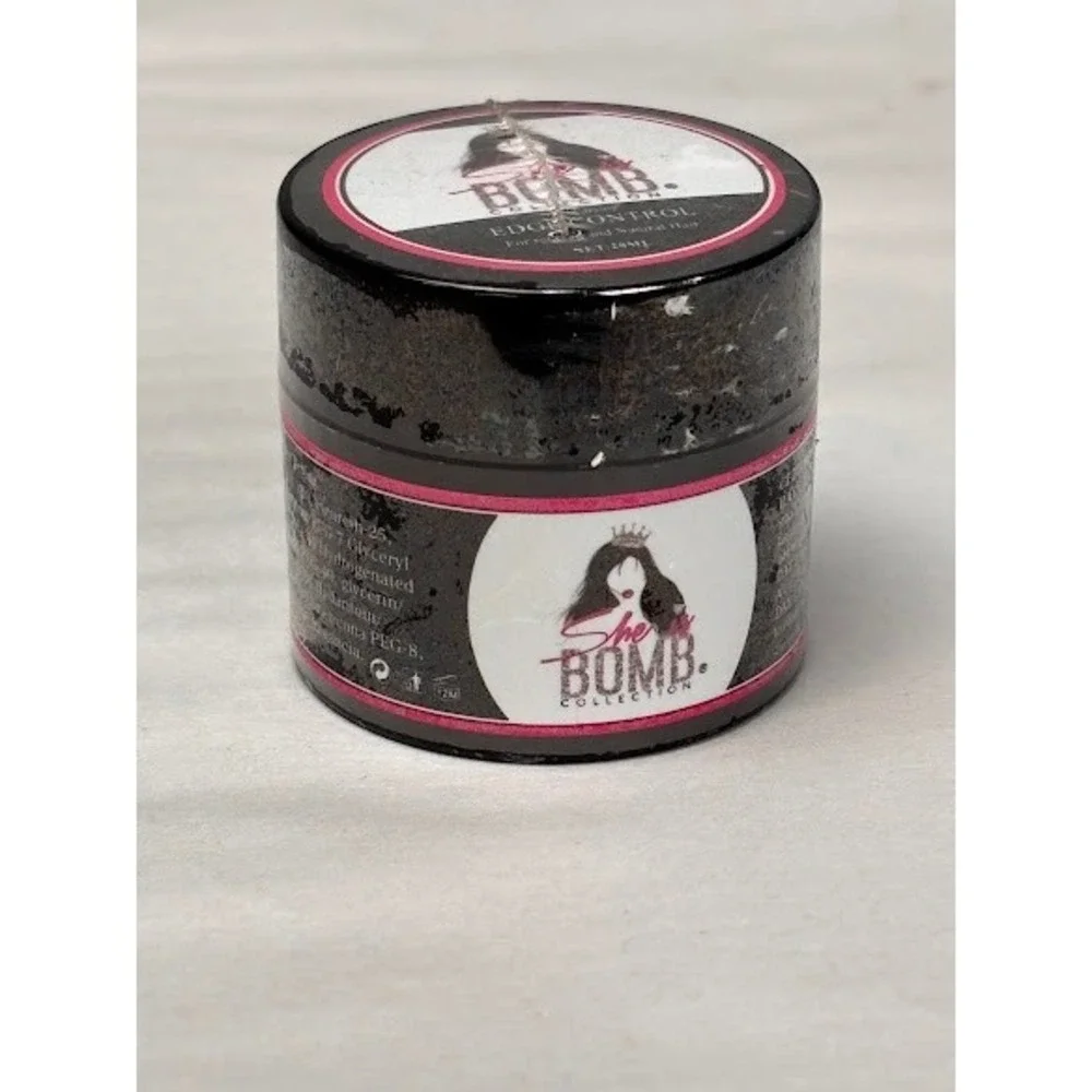 She Is Bomb Collection Edge Control Fast Drying Hair Gel 20ml Travel Size